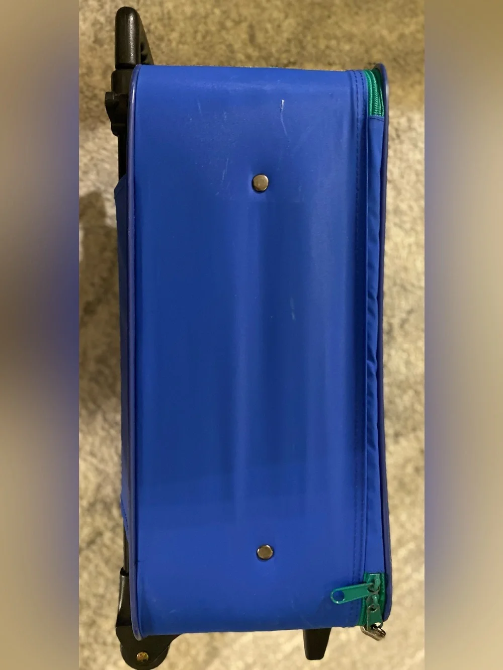 Going to Grandma’s Vintage Roller Suitcase by Mercury Luggage